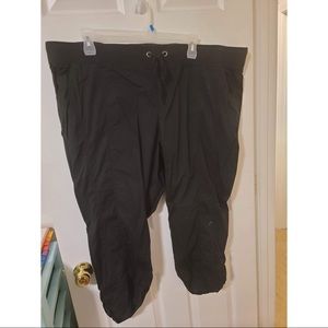 Torrid Black Cargo Capris